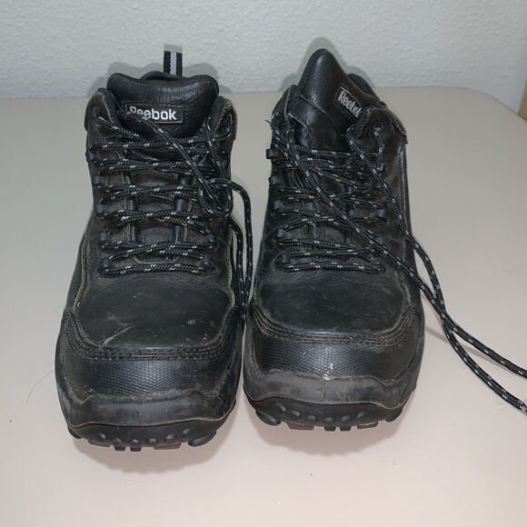Reebok Tiahawk Work Boots Black Waterproof Mens Size 10 Black - Picture 1 of 7